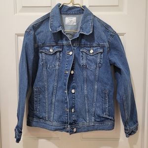 Old Navy Denim Blue Jean Boyfriend Jacket Sz S